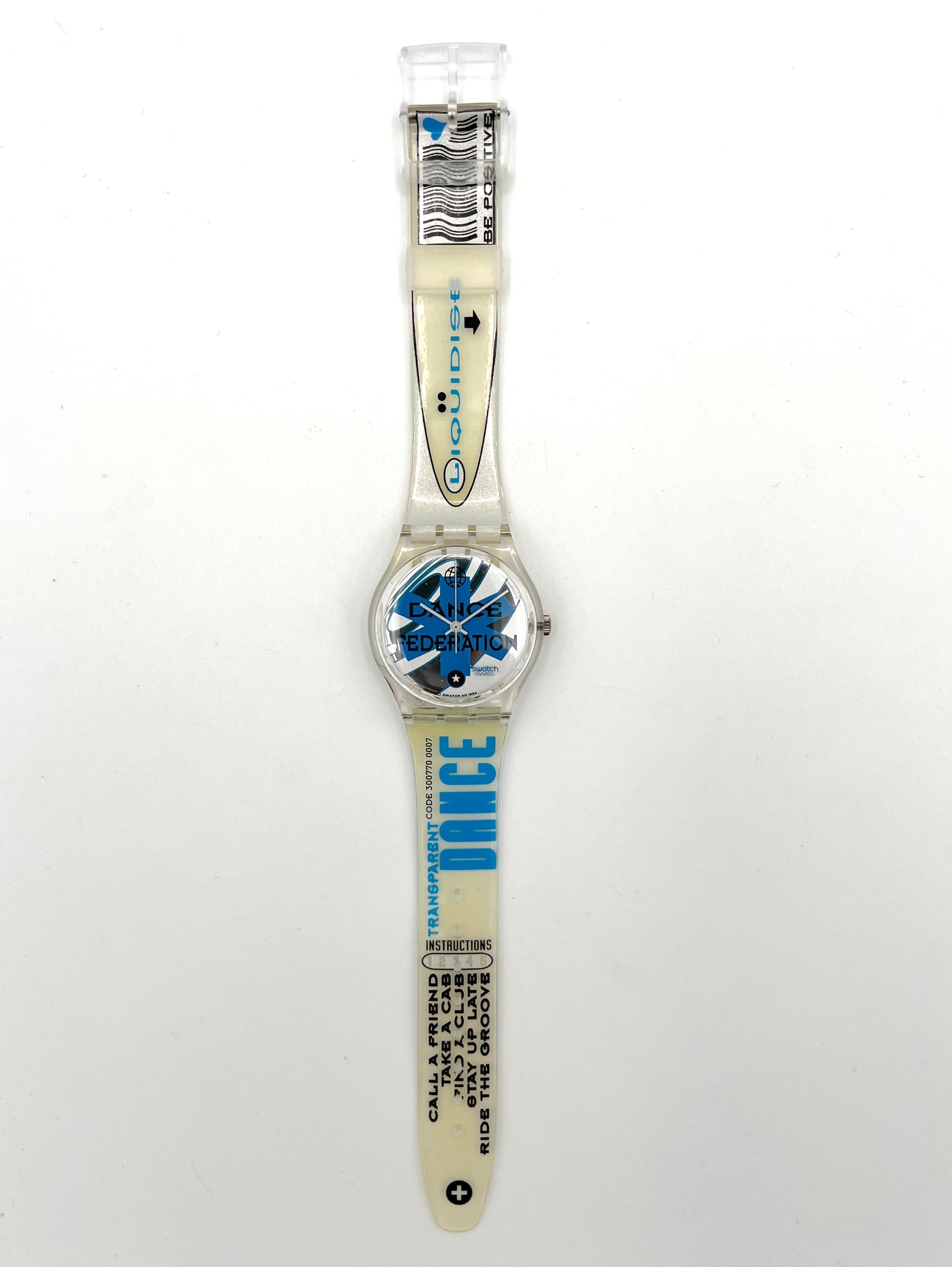 Swatch Gent ICE DANCE GK201 vintage del 1995 - mai indossato, in 