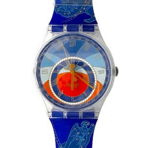 Maxi Swatch Watch Wall Clock - Etsy
