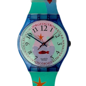 欠品有り】Swatch スウォッチ アートプリント 時計壁掛け時計 欠品有り】Swatch スウォッチ アートプリント 時計壁掛け時計
