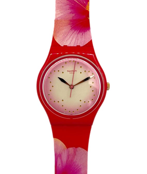 スウォッチ ジェントル FIORE DI MAGGIO GZ321-std - 未使用・新品電池 