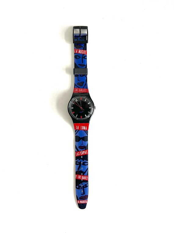 Vintage 1997 Swatch Gent SUENO MADRILENO GB181 - Unworn Mint  display picture 2