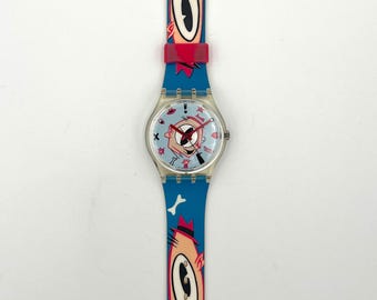 1991年製 Swatch Gent GULP!!! GK139 - 未使用・新品ヴィンテージ 