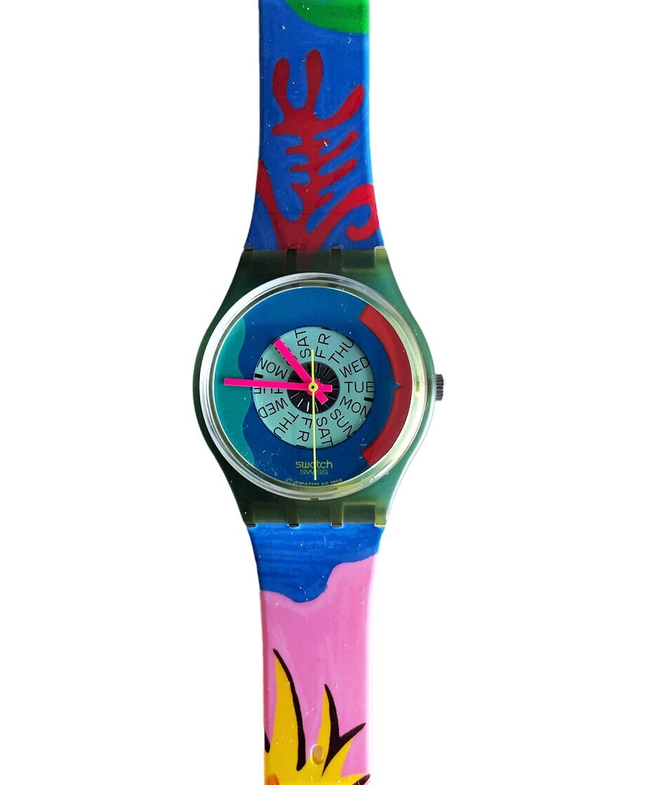 Coppia orologi lui shop e lei swatch