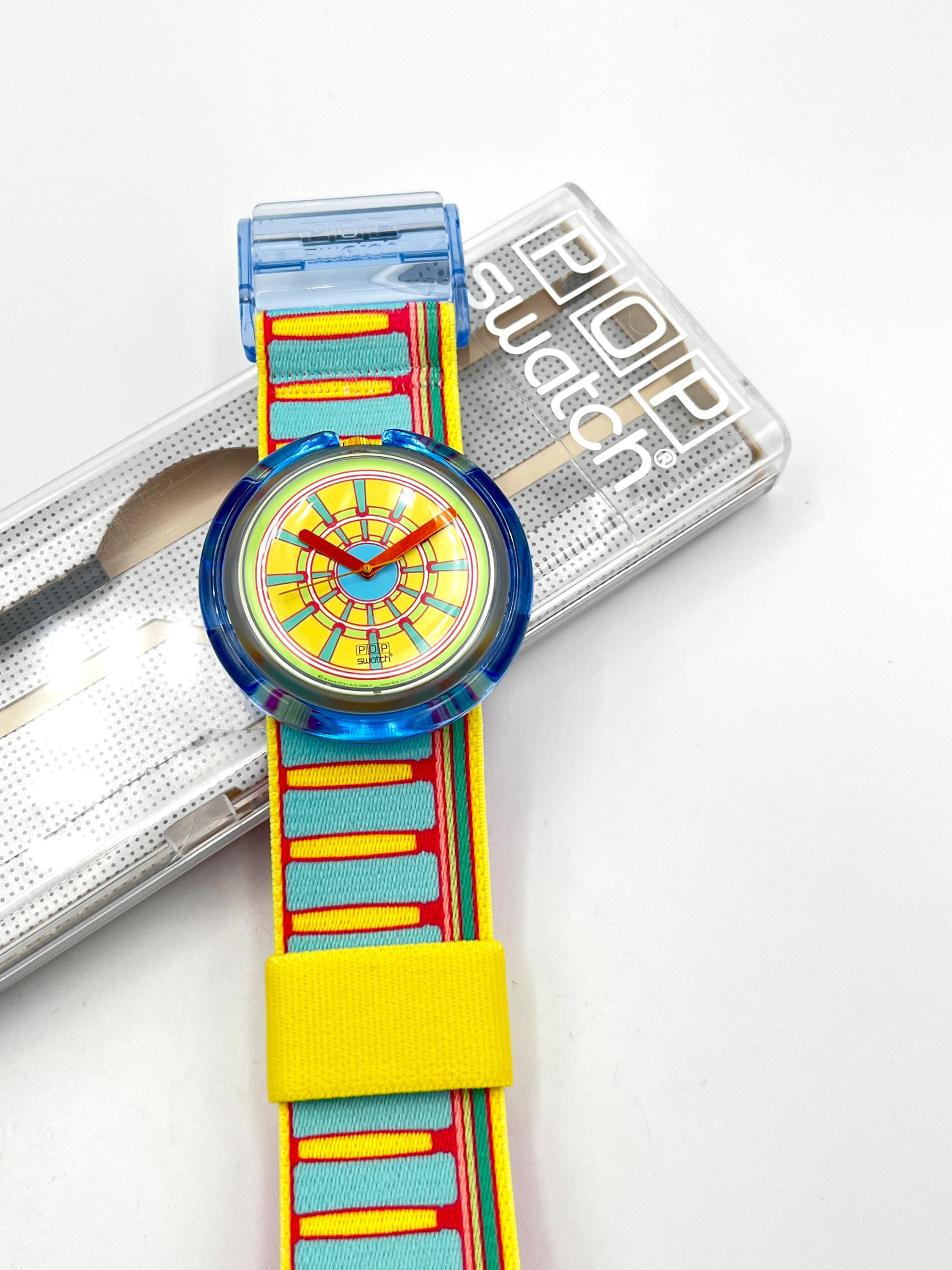 Vintage 1994 Pop Swatch TEMPLE PWK192 - Mint Unworn Condition