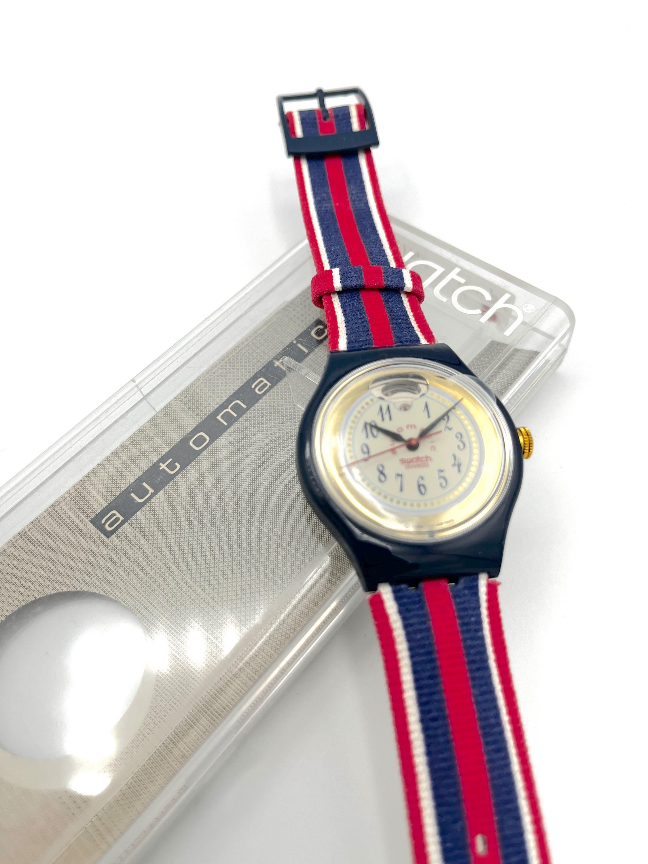 スウォッチSWATCH Time & Stripes 自動巻 オートマチック未使用