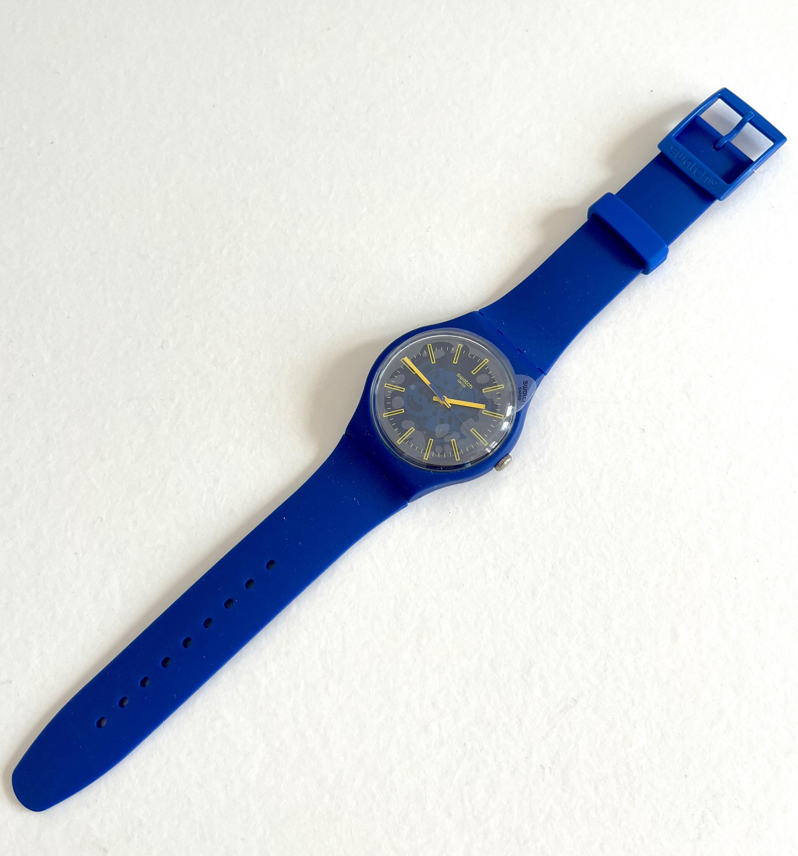 Swatch New Gent SUNBRUSH SKY SO29N101 - Mint Unworn Condition 