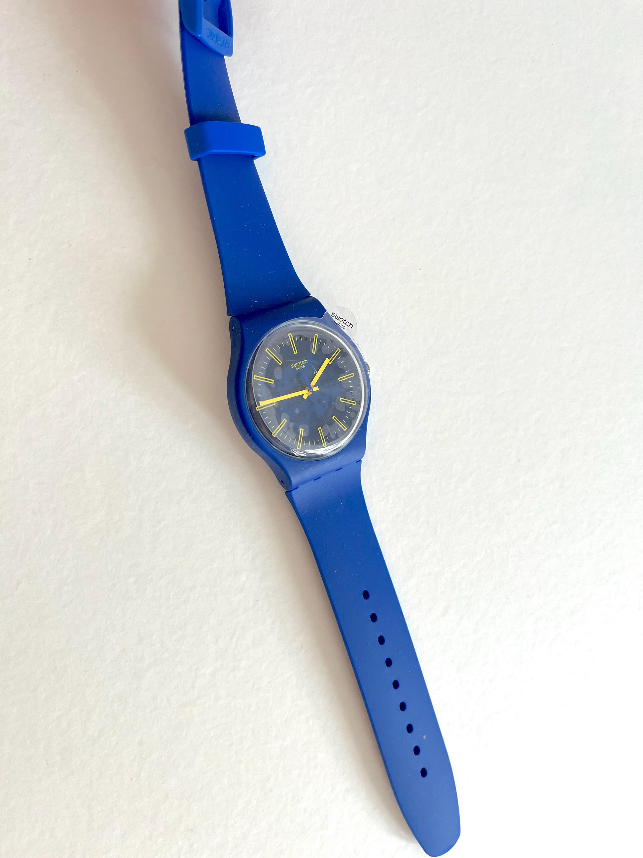 Swatch New Gent SUNBRUSH SKY SO29N101 - Mint Unworn Condition 