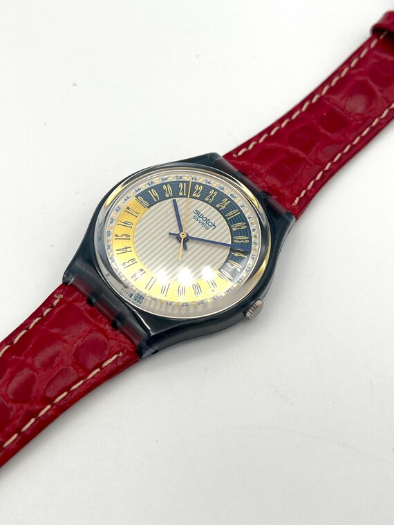 Vintage 1994 Swatch Gent 24H CAMPANA GM119 - Unworn Mint Condition 