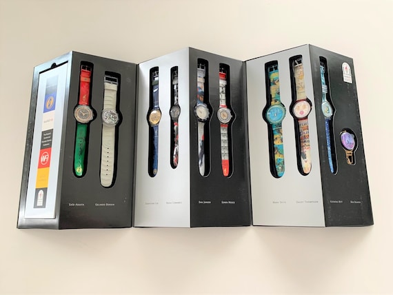 Vintage Swatch Olympic Legends Special III Box SZS03 Mint Unworn Condition 10 Swatches New in Box Etsy Canada