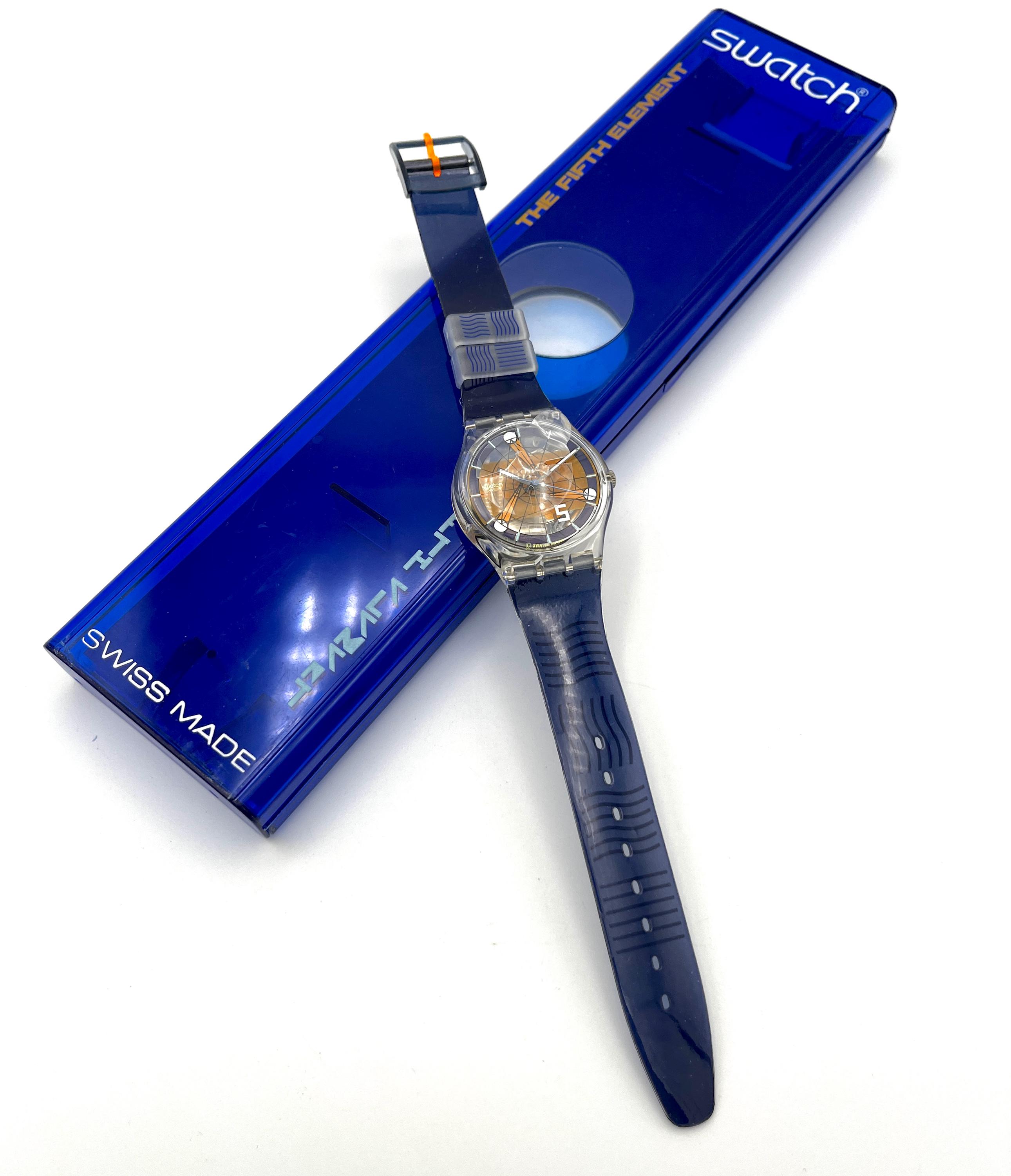 時計 Swatch THE FIFTH ELEMENT Swatch Gent THE FIFTH ELEMENT GK260 - New in Box - 34mm