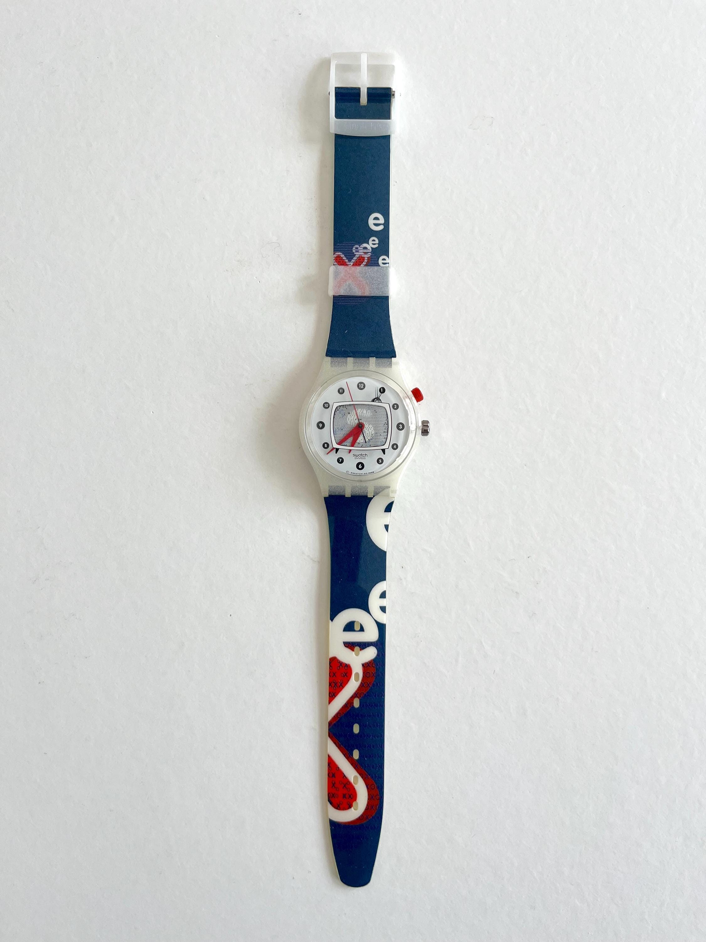 Vintage 1999 Swatch Gent Loomi Your Kino GW902 - Unworn Mint 