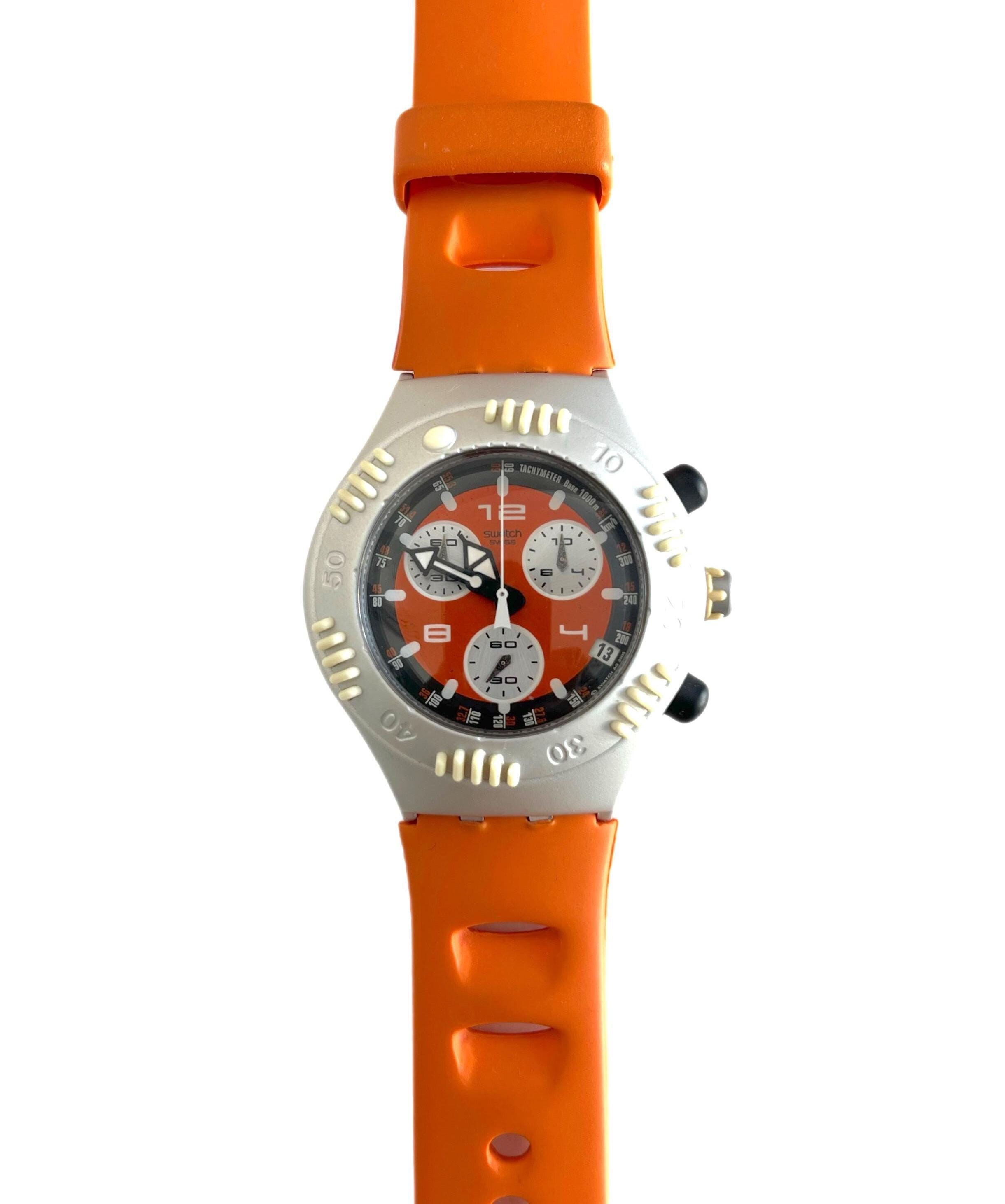 Vintage Irony Scuba 200 Chrono SATSUMA YBS4006 - New in Box