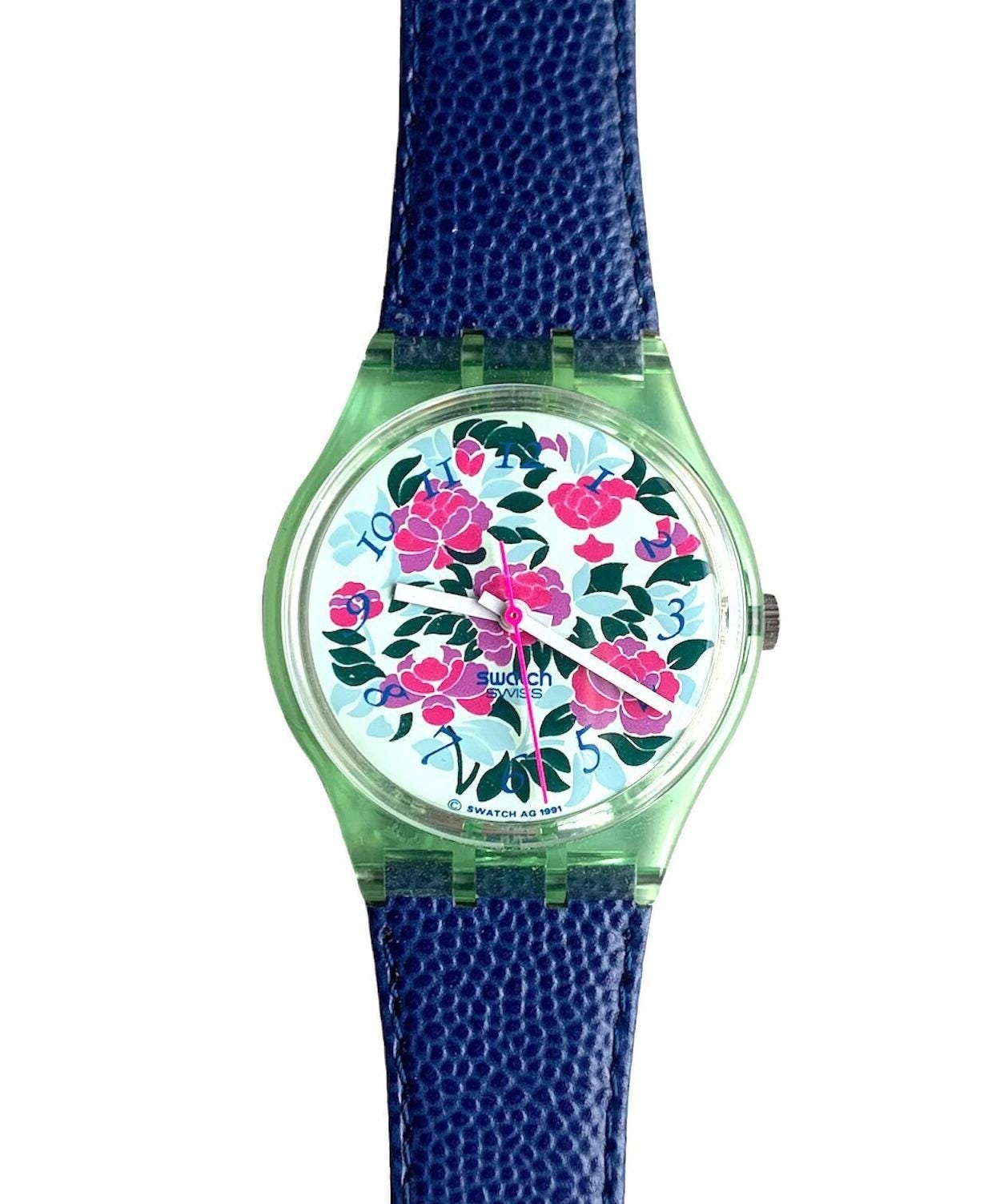 Floral Swatch Watch Band - Etsy