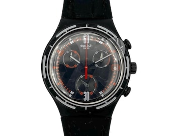 ビンテージ Swatch Irony Chrono 「NOWADAYS」 稼働 Men's Aluminum Swatch Irony 