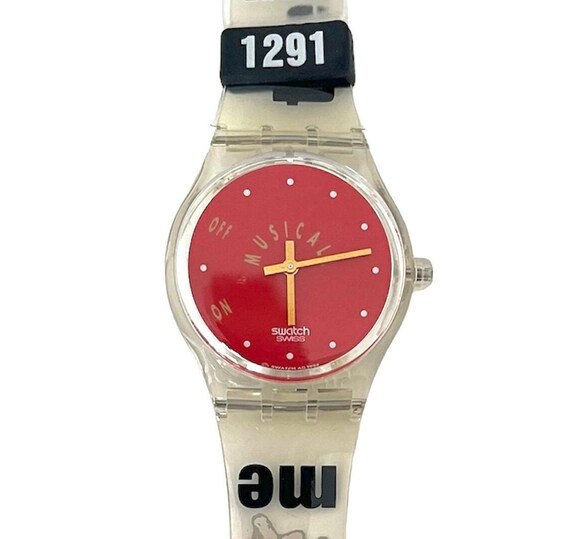 Vintage Swatch Musicall Tell Me the Time SLZ100C - Unworn Mint 