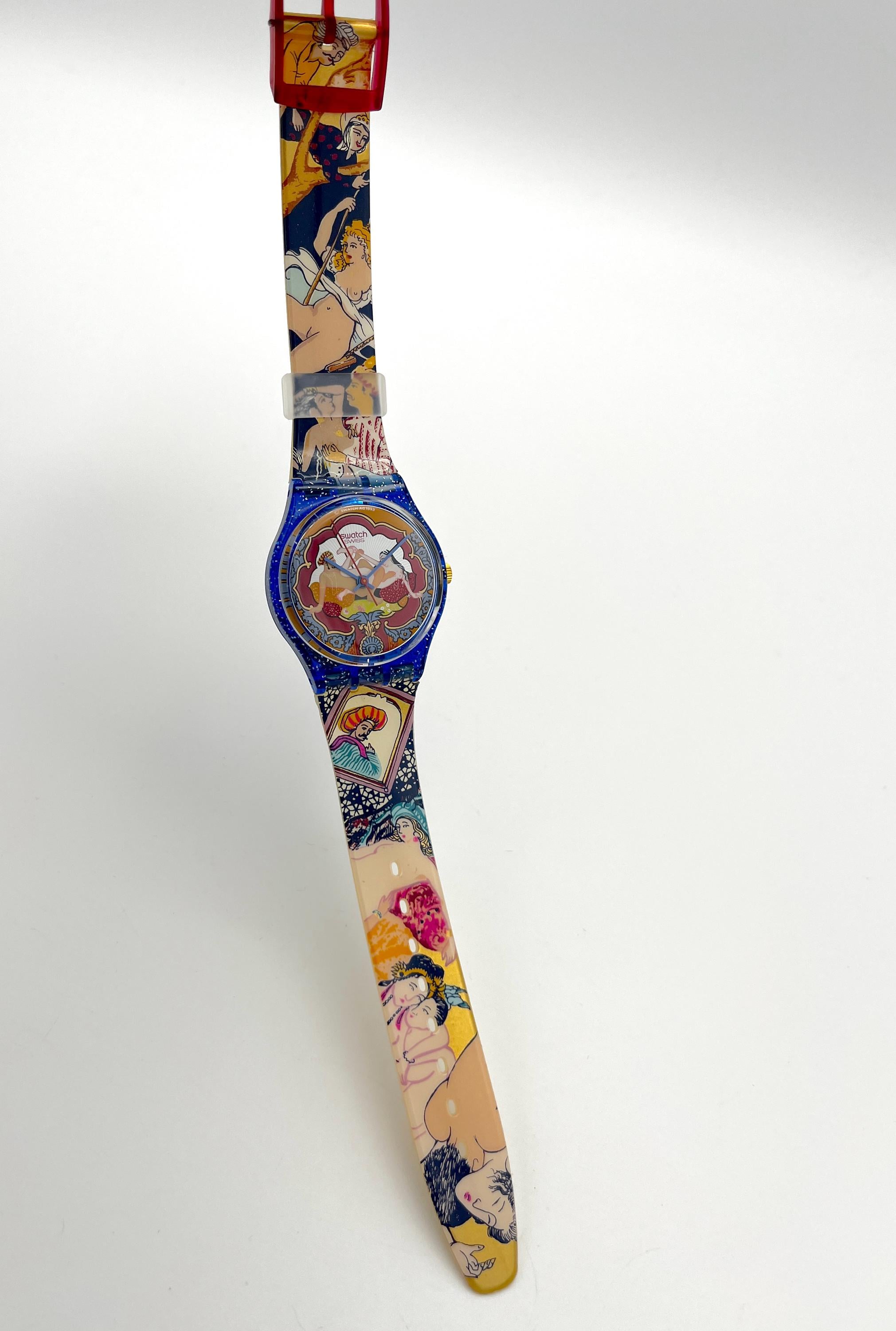 1994 Swatch Gent 'sex-tease' GN136 - Unworn Kamasutra Style Watch
