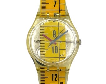 Vintage Swatch METRICA GK263 - Unworn Running Condition - 34mm - Etsy