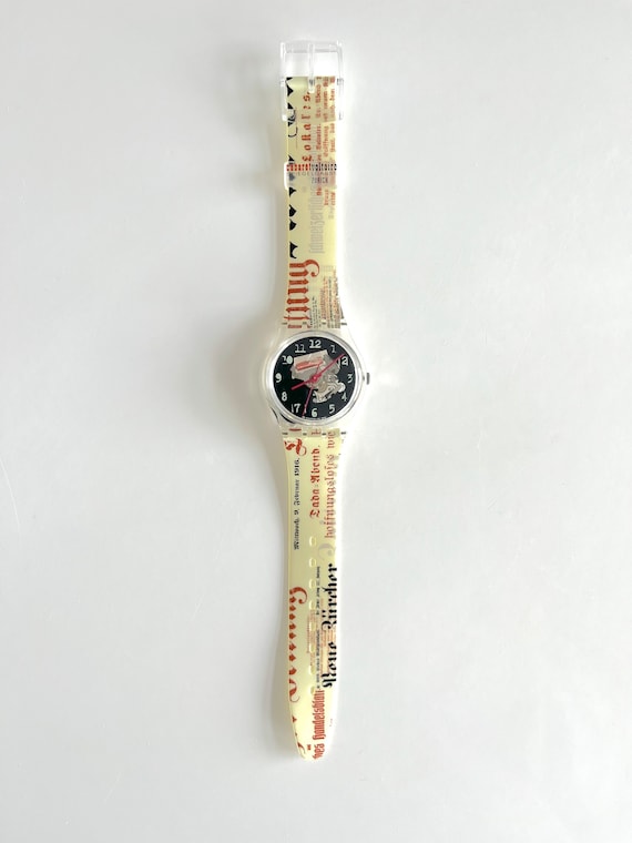 2003 Swatch Special DADA TRACES GZ184 - Vintage Timekeeper  display picture 1