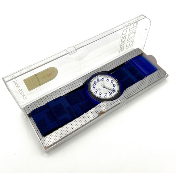 1993 Pop Swatch BLUEBERRY PWK179 - Mint Unworn Condition - New in