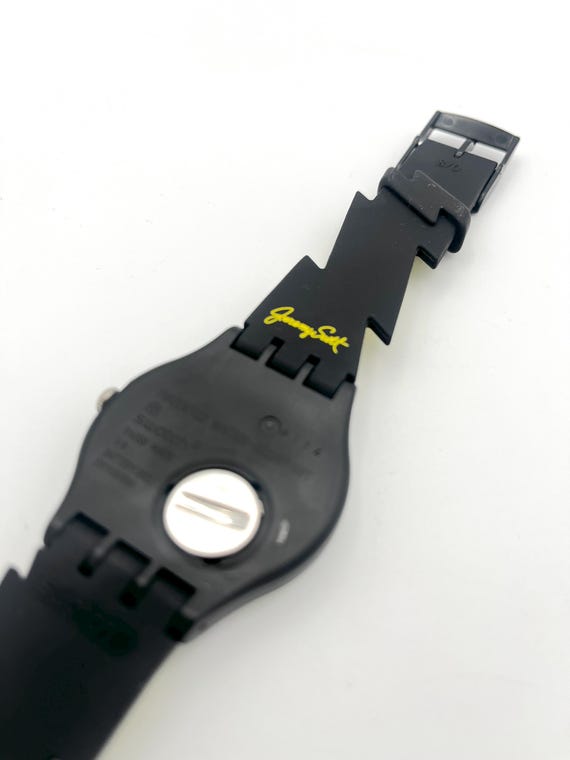Swatch New Gent LIGHTING FLASH SUOZ104 by Jeremy Scott - Unworn