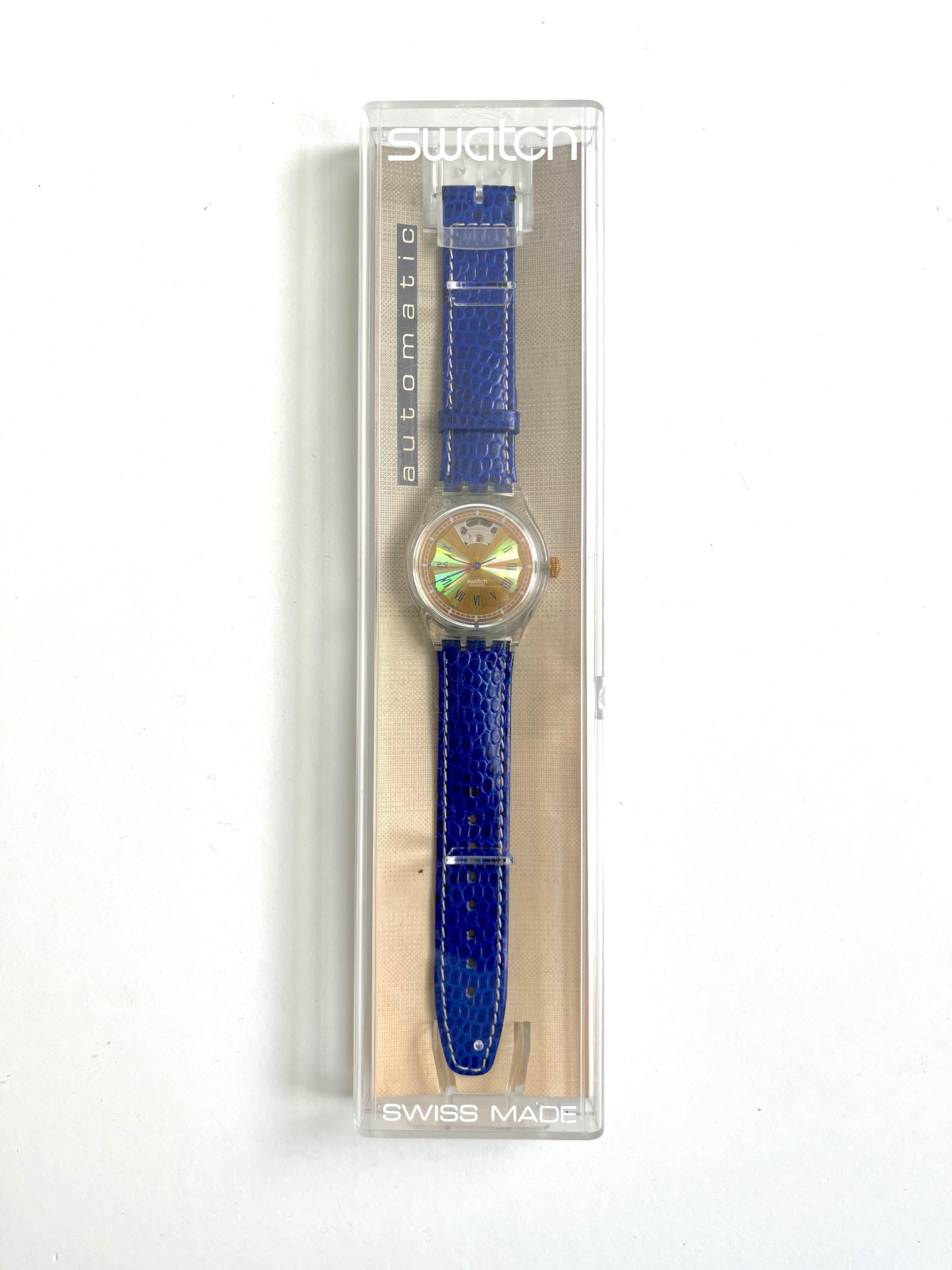 Vintage 1994 Swatch Automatic SAK112 EISMEER - Unworn Mint
