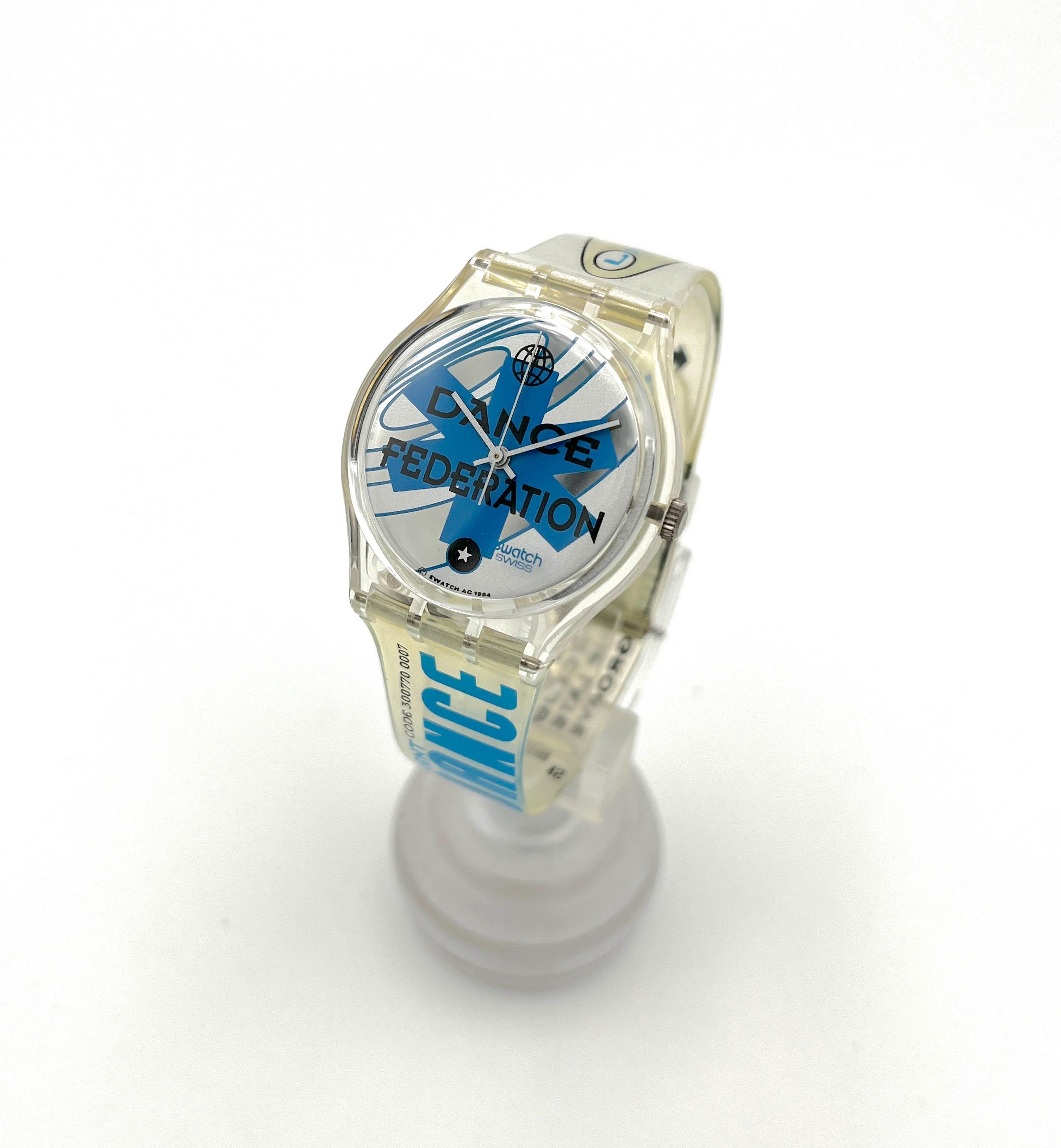 Zegarek Swatch Gent ICE DANCE GK201 z 1995 roku, nienoszony, w 