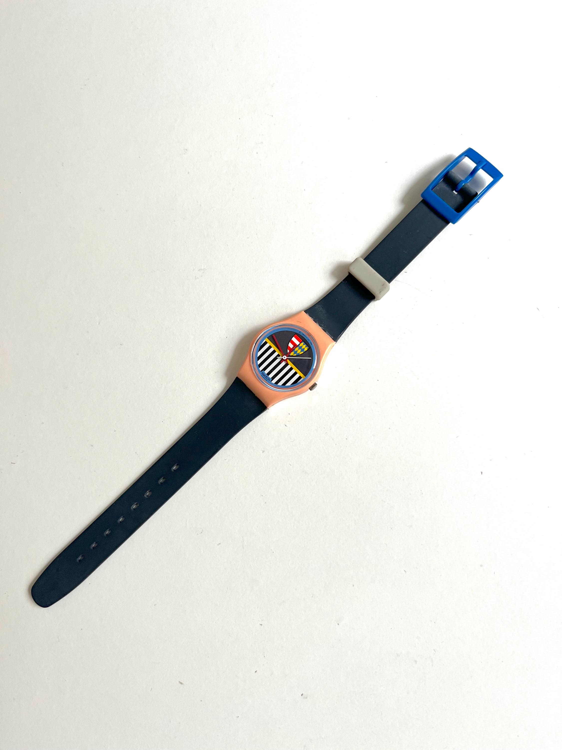 Vintage 1986 Swatch Lady VALKYRIE LP101 - Perfect Unworn 