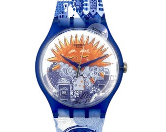 Swatch New Gent AMSTERDAM Destination Art Special A Promise Of Sun SO29Z707 - 41mm - nuovo nella confezione