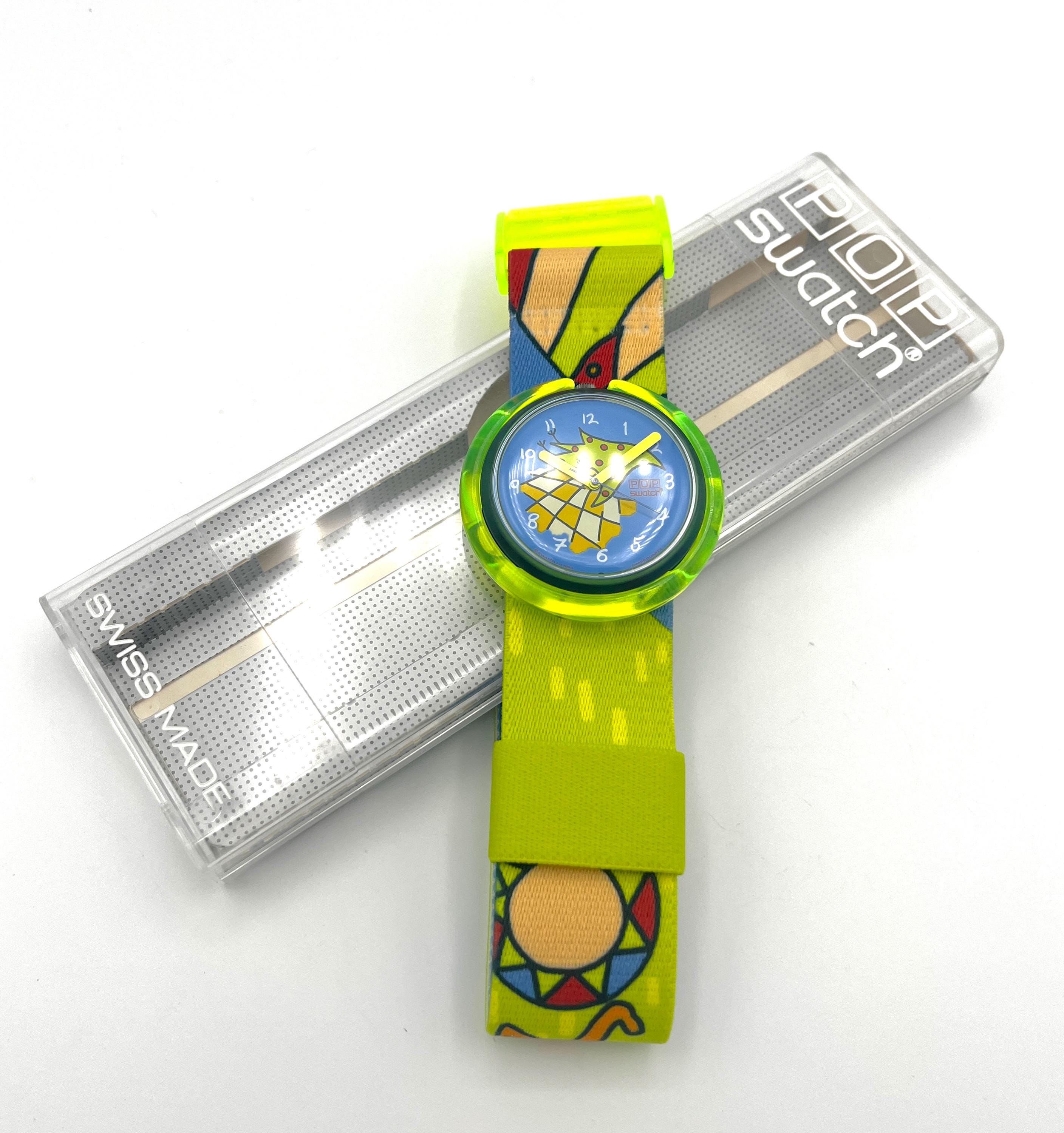 Vintage 1994 Pop Swatch REBUS PWN113 in Mint Unworn Condition 