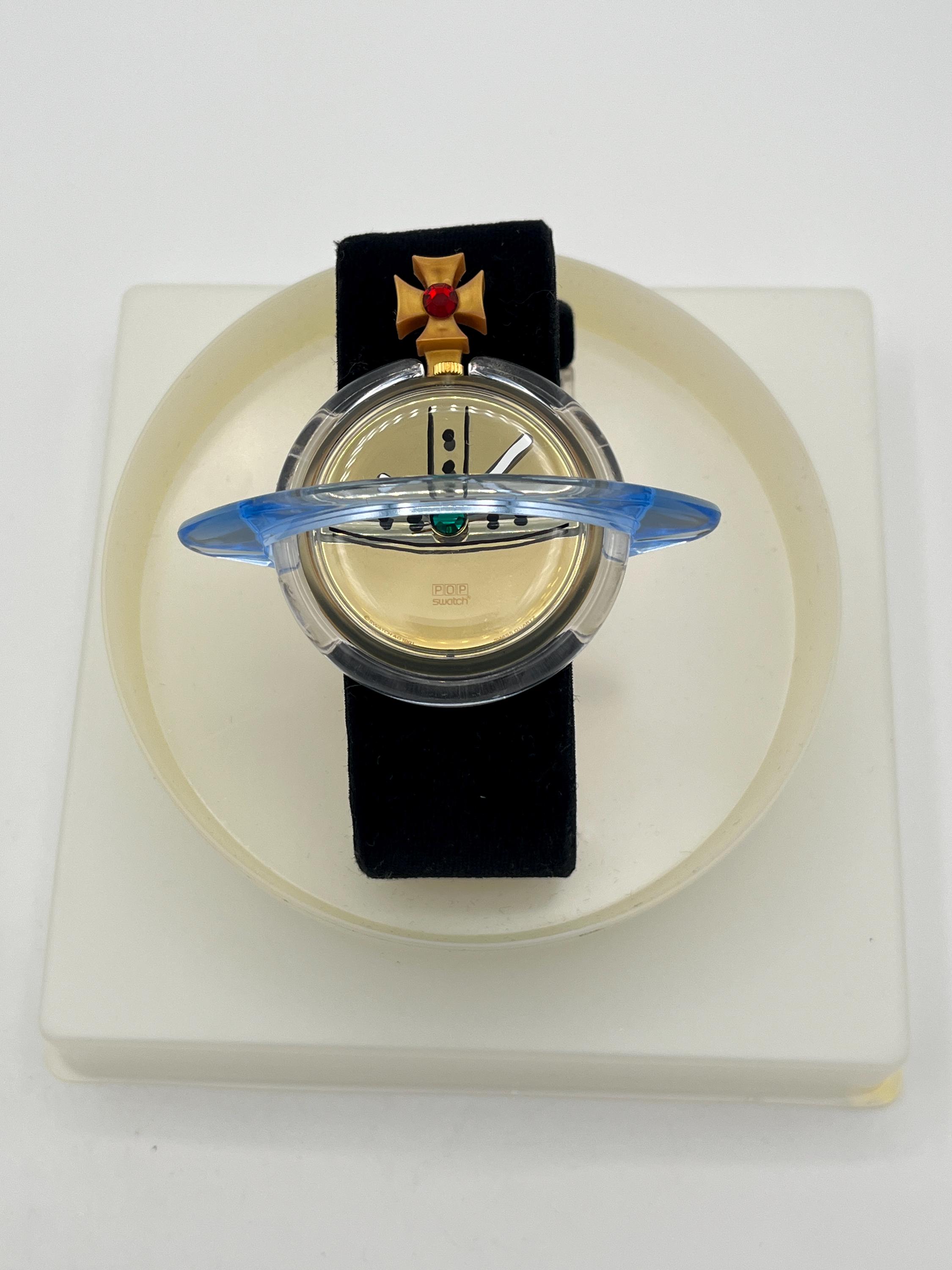 Vintage 1993 Rare Pop Swatch Special ORB by Vivienne Westwood