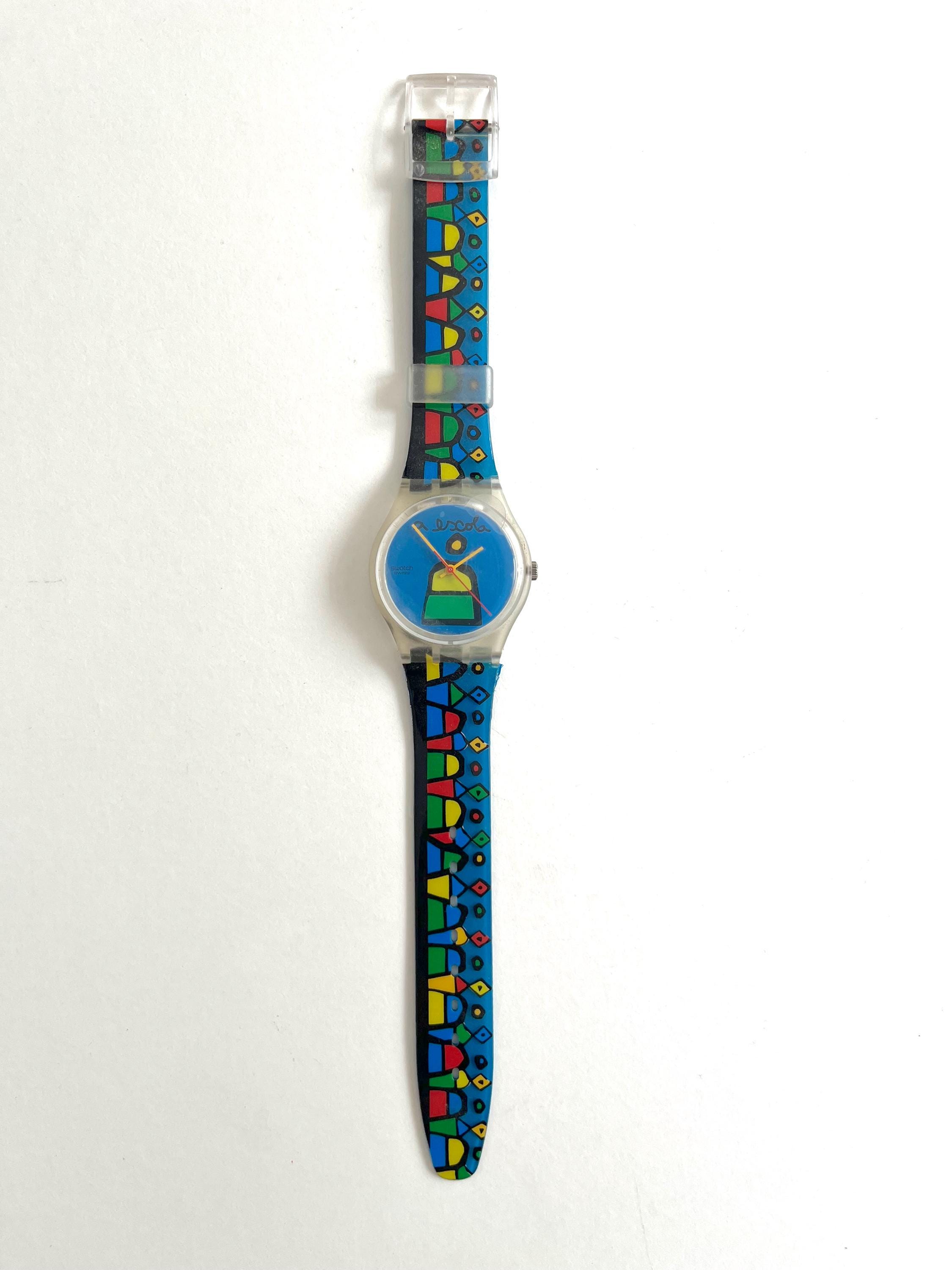 ヴィンテージ スウォッチ Gent A ESCOLA GK333 2000 年 - 未使用の新品 
