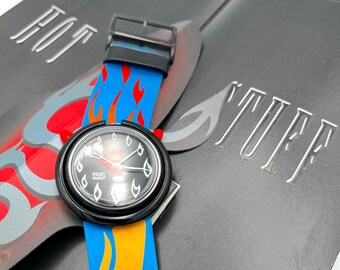 1995 Swatch Halloween Midi Pop Swatch Special HOT STUFF PMB103 