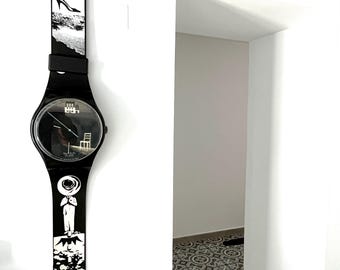 コレクション swatch maxi SPACE PEOPLE Ref. MGM 135 Swatch Maxi Space People Ref. Mgm 135 multi color good