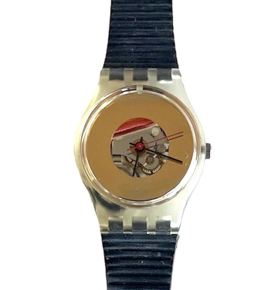 1988 LADY Swatch Watch LK112 MIDAS TOUCH Vintage 1988 Swatch Lady MIDAS TOUCH LK112 - Unworn Perfect  main image 4