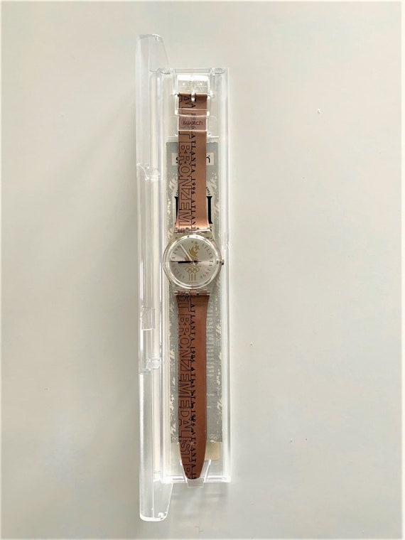NEW : very rare - Swatch GZ150 Olympic Bronze Med… - image 7