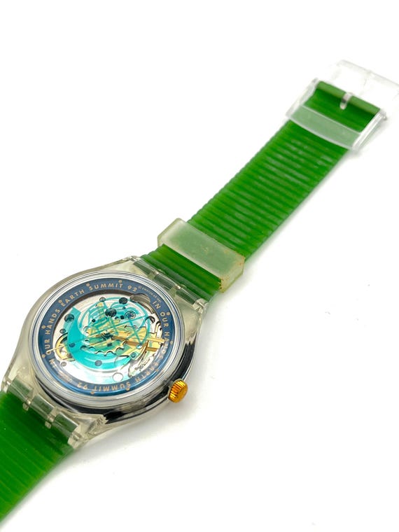 Swatchスウオッチ地球サミット92年 オートマチック 自動巻き 