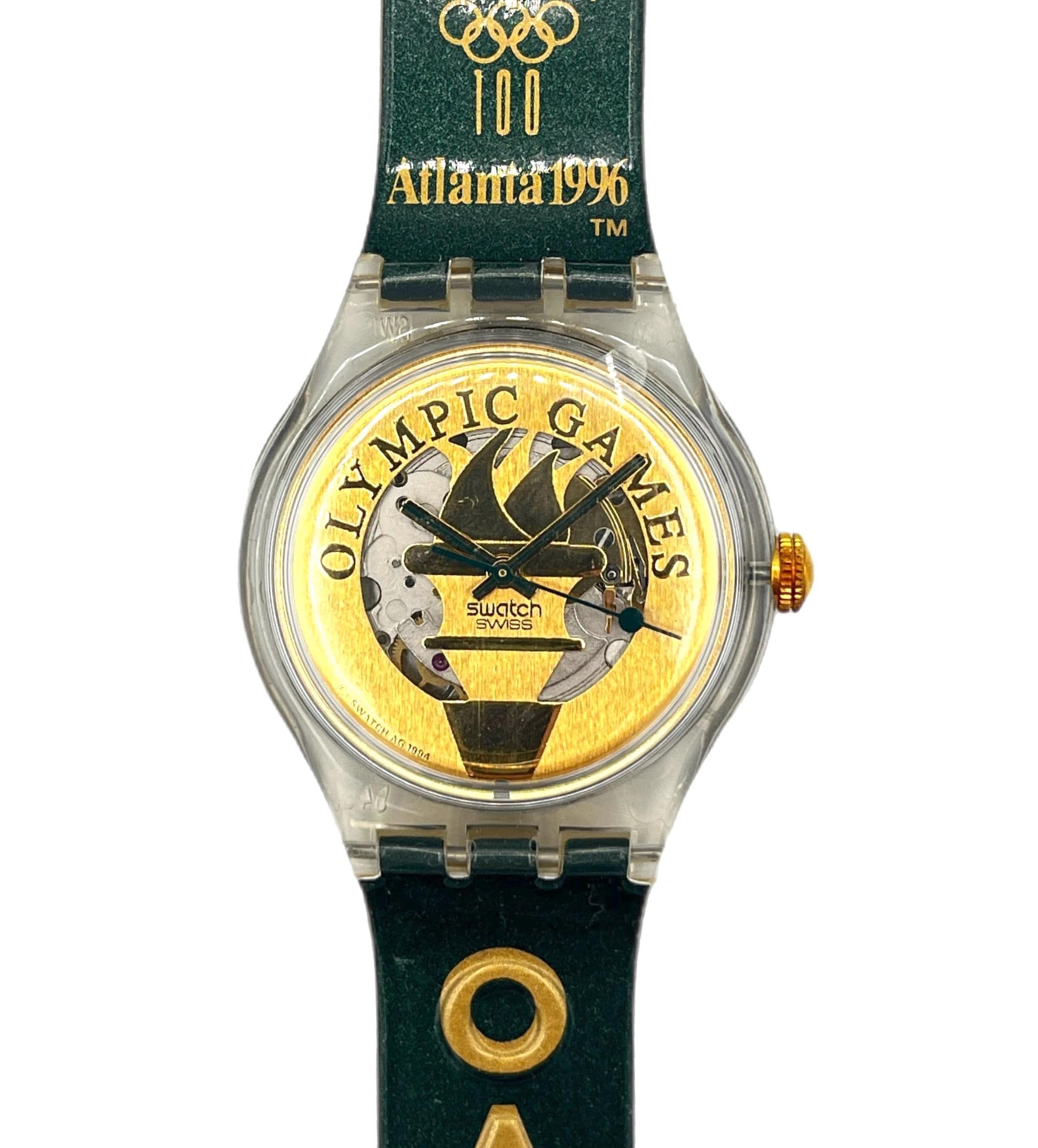 1996 Swatch Automatic PYRSOS SAZ104 - Atlanta Olympics Special