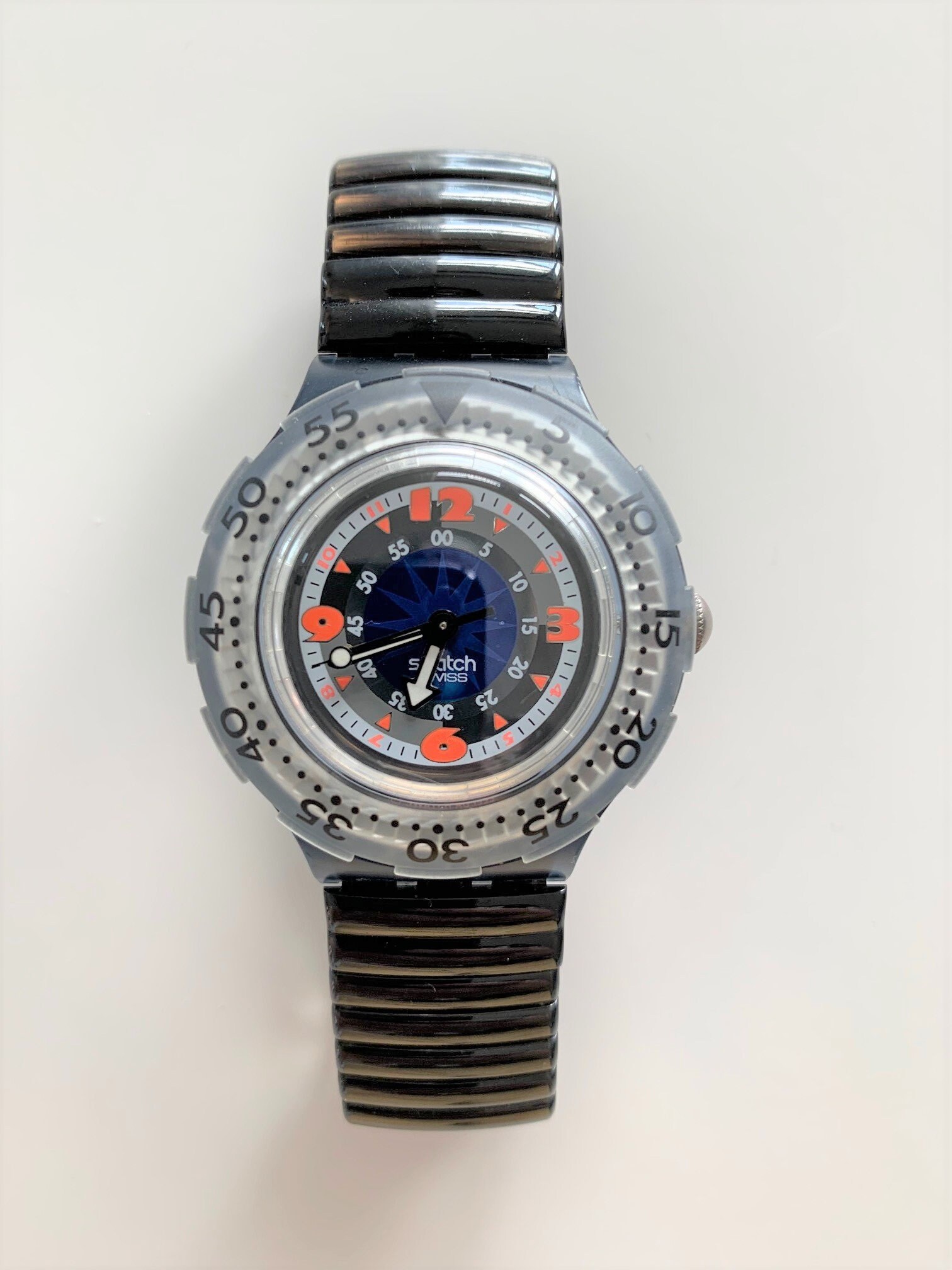 NEW : Swatch Scuba 200 Black Gondola SDM100 Unworn From | Etsy India