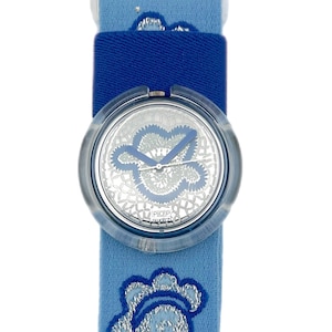 1994 Midi Pop Swatch PATCHING PMN103 - unworn mint vintage condition - running with new battery - 32mm - new in box
