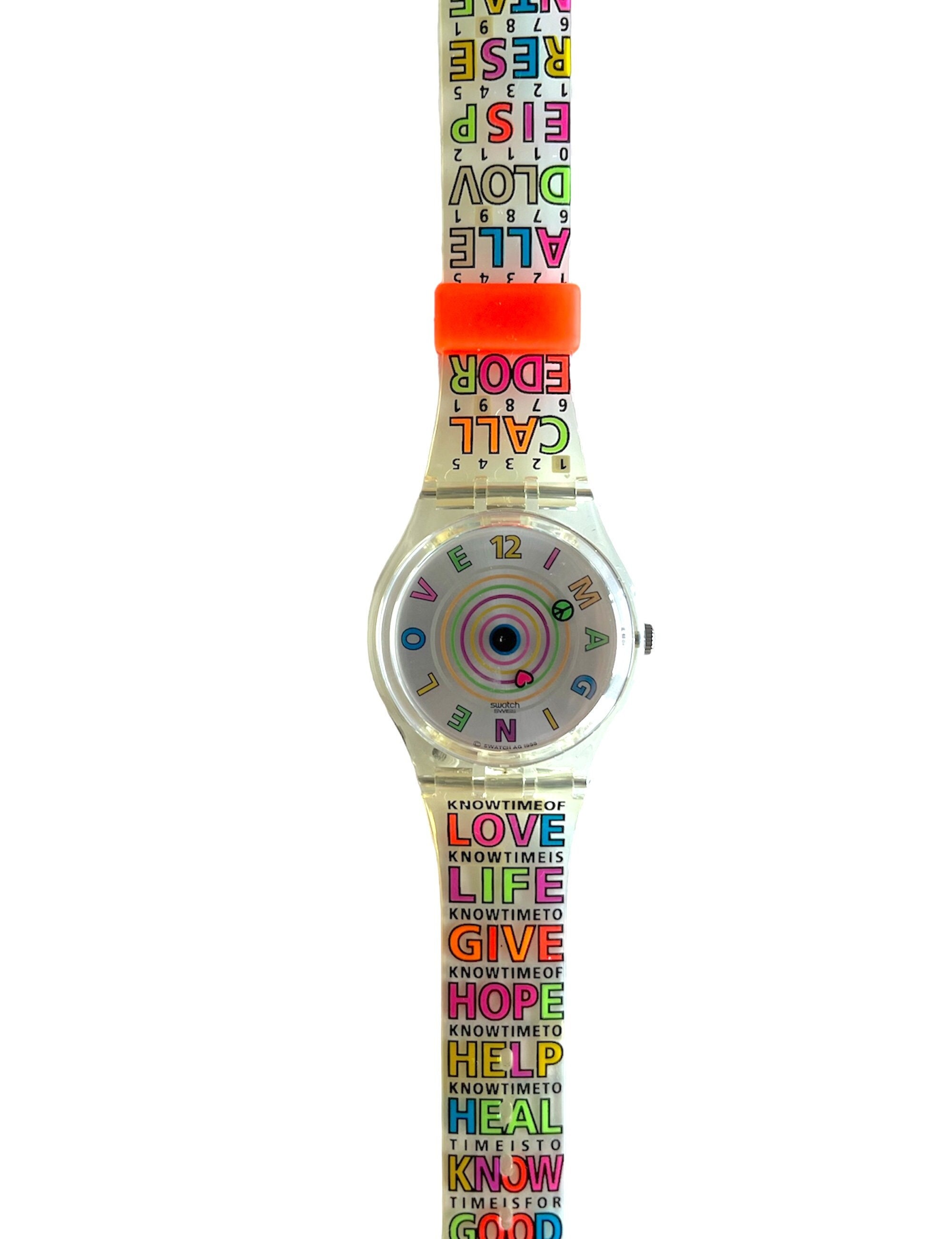 NEW in Box Rare Vintage 1998 Swatch IMAGINE LOVE GK290 