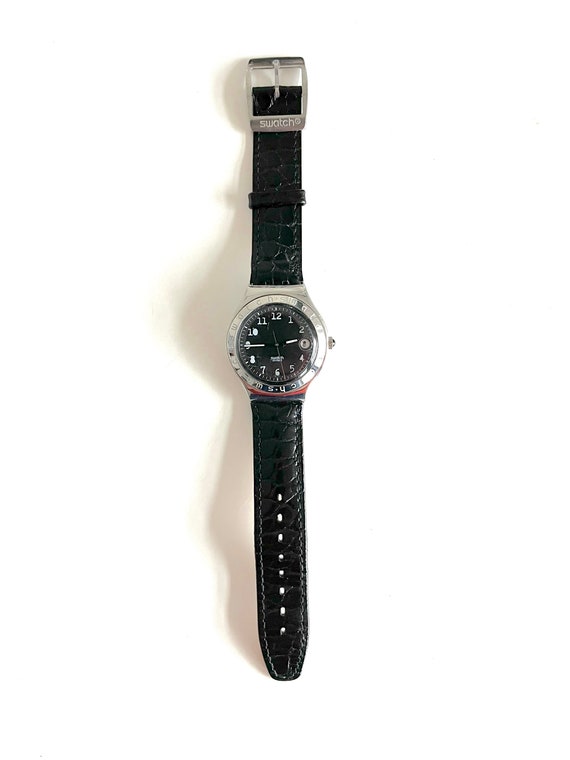 NEW : vintage Swatch Irony Big BLUE ROAD YGS706 f… - image 2