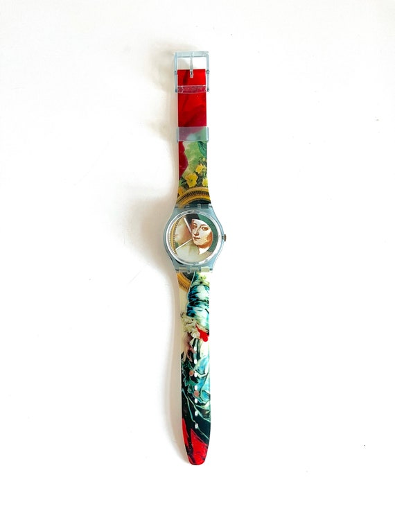 Vintage Swatch Artist Special GN170 the Lady & the Mirror