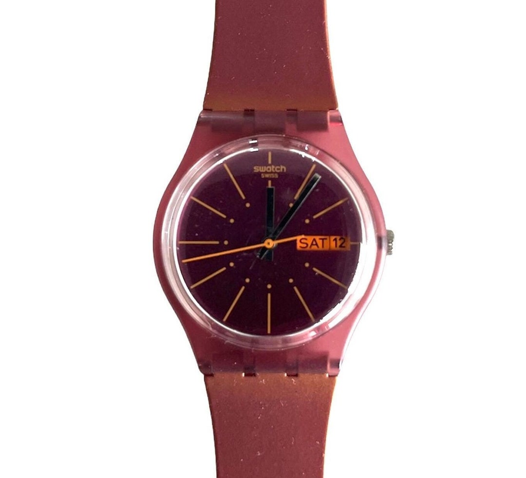 Swatch Gent SNEAKY PEAKY GP701 New in Box Mint Unworn