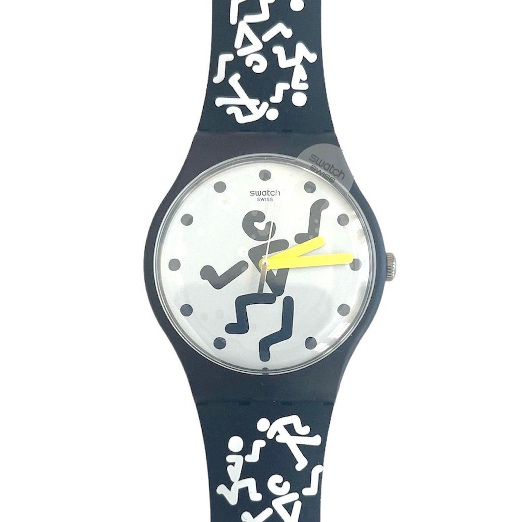 Swatch New Gent Artist Special ZANAKA by JAIN SUOZ265S - Mint