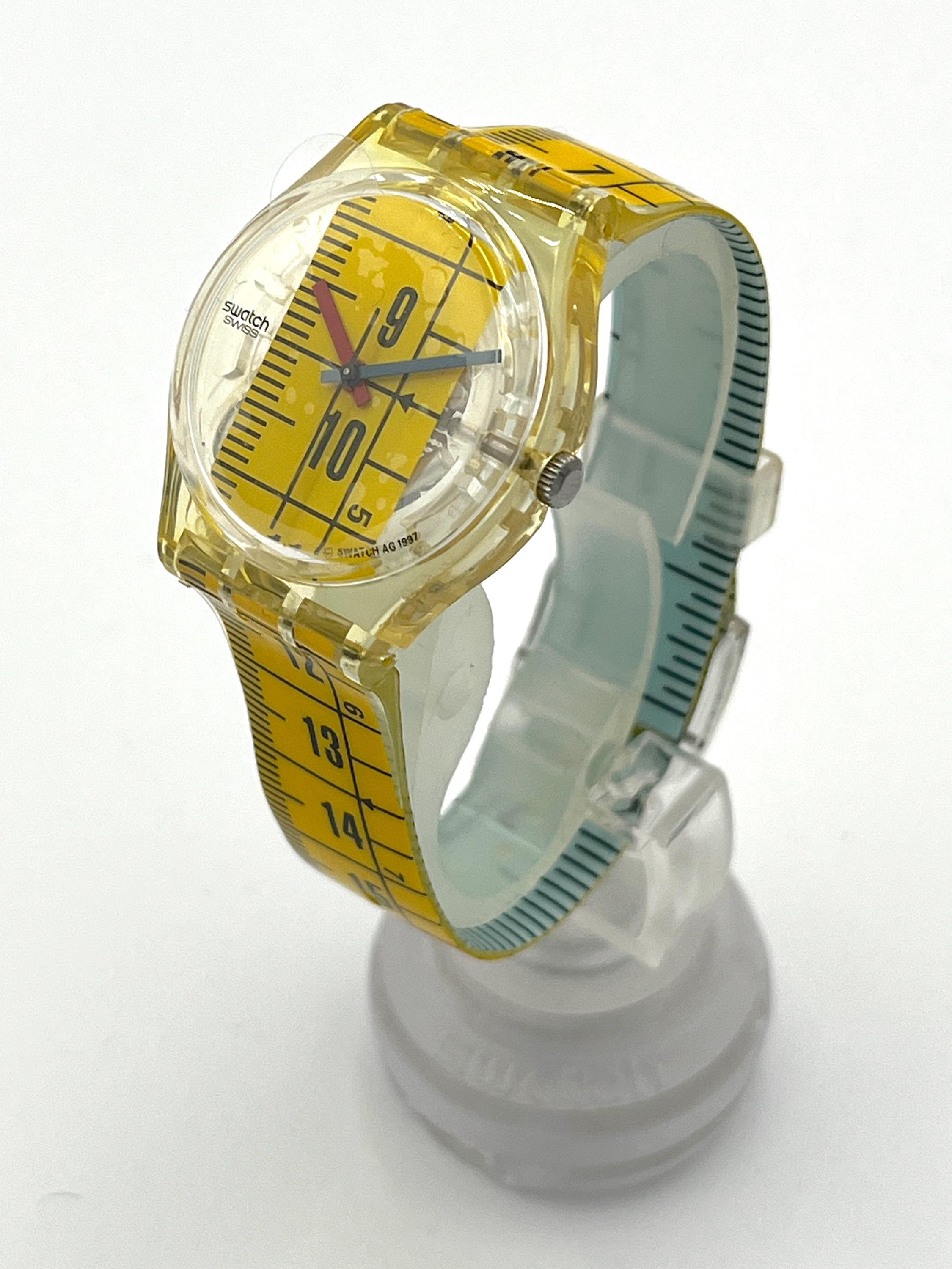 Vintage Swatch METRICA GK263 - Unworn Running Condition - 34mm - Etsy