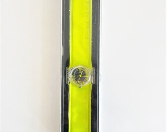 Swatch Watch - GK348 - YELLOW SPRING RARE 2001 Swatch SNAP IT ON Collection YELLOW SPRING Watch  main image 4