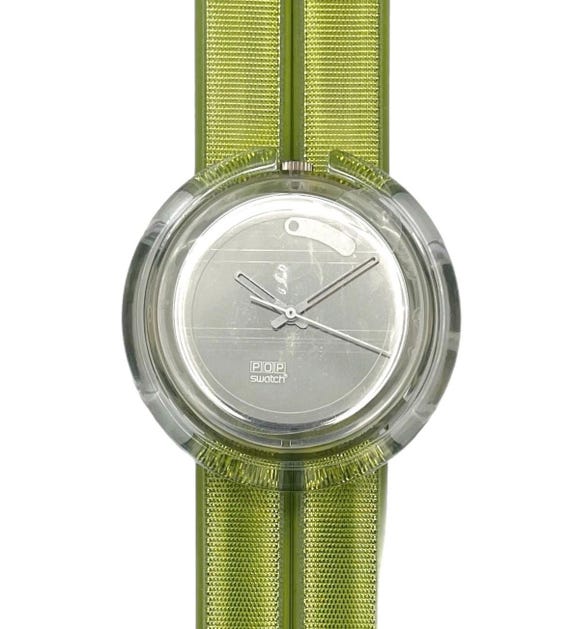 2000 Midi Pop Swatch SANTE HEURE PMK135P - 32mm Diameter - New in