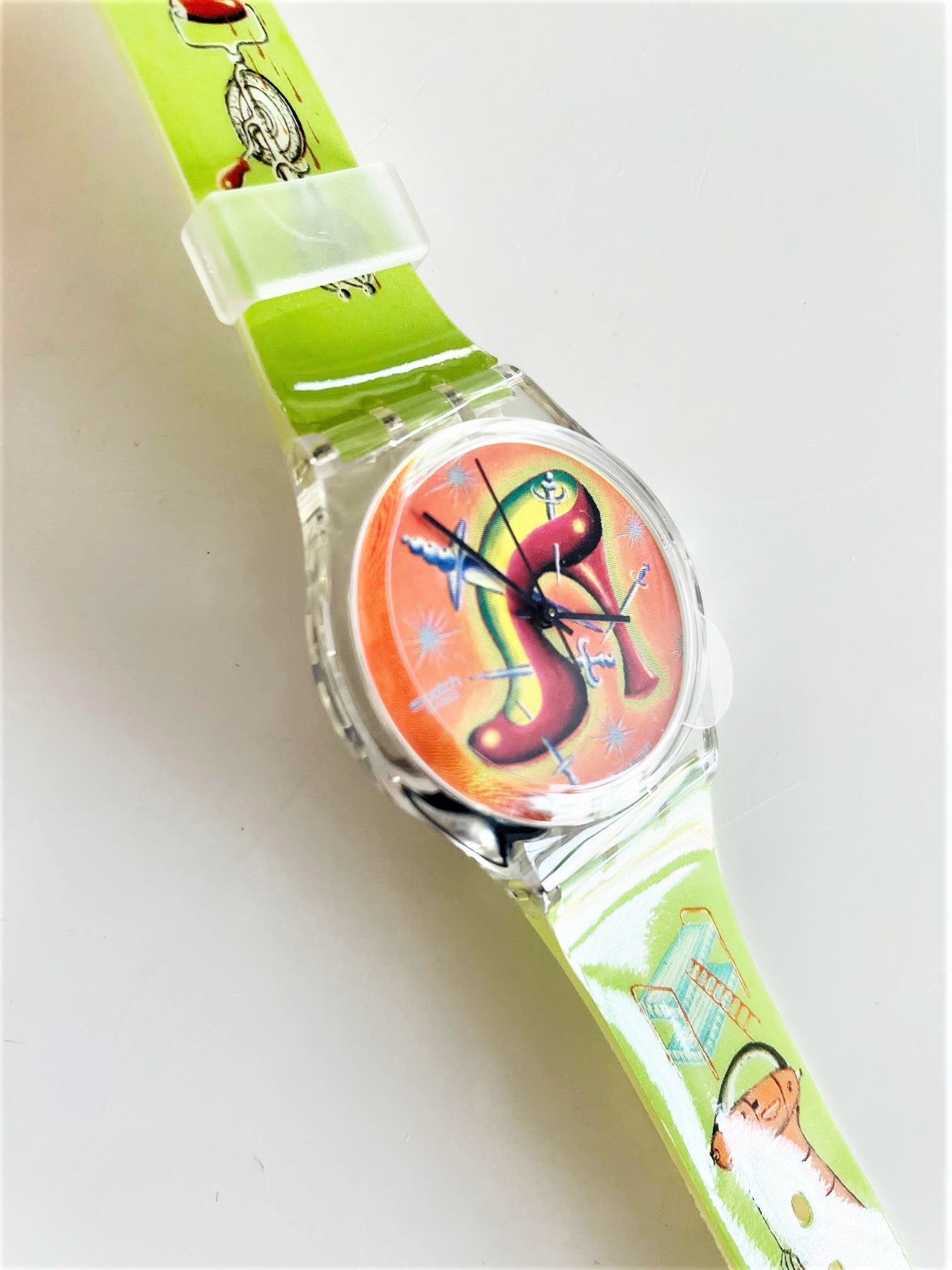 ヴィンテージ 1998 Swatch Artist Special GK270 STILETTO Cisco  