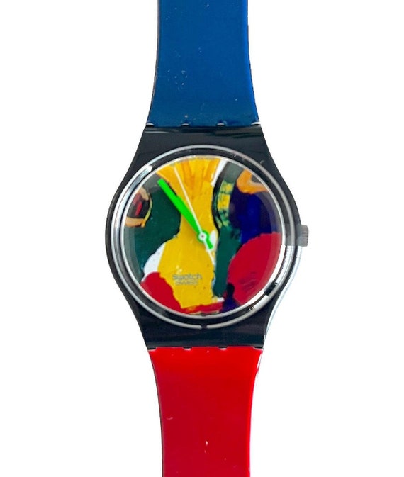 s474 MINT Swatch Artists EIGA-SHI GZ141 by Akira Kurosawa
