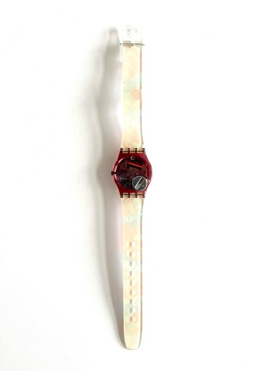 VINTAGE SWATCH LADY LEI 1992 Swatch | Accessories | Swatch 992 Vintage Ladies Rotelei  main image 4